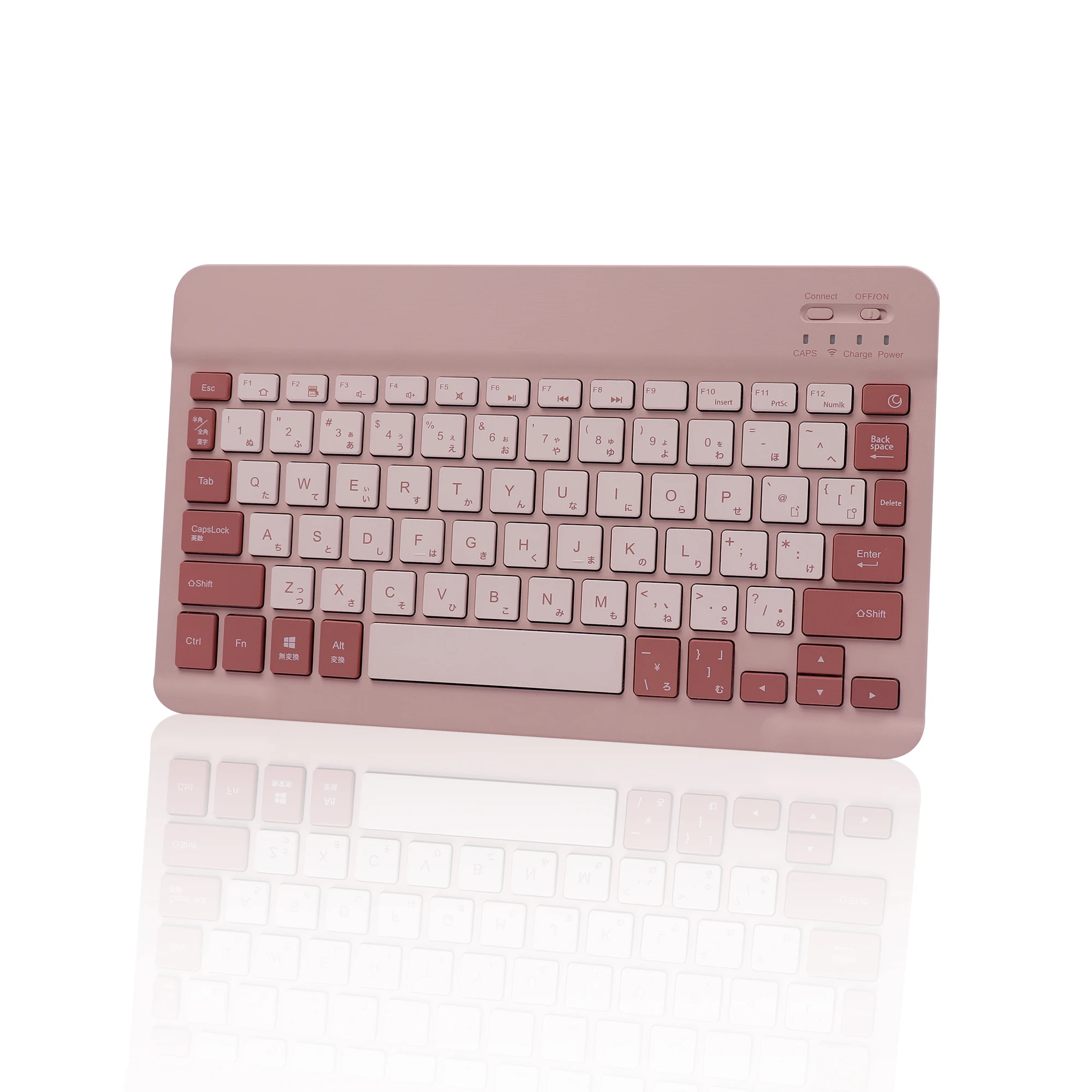 IPad,Android,Windows,PC用のサイレント,超薄型,ピンクの