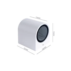Outdoor Waterproof LED Wall Lamp - Up/Down Light for Garden Decoration and Indoor Ambiance (Single head)