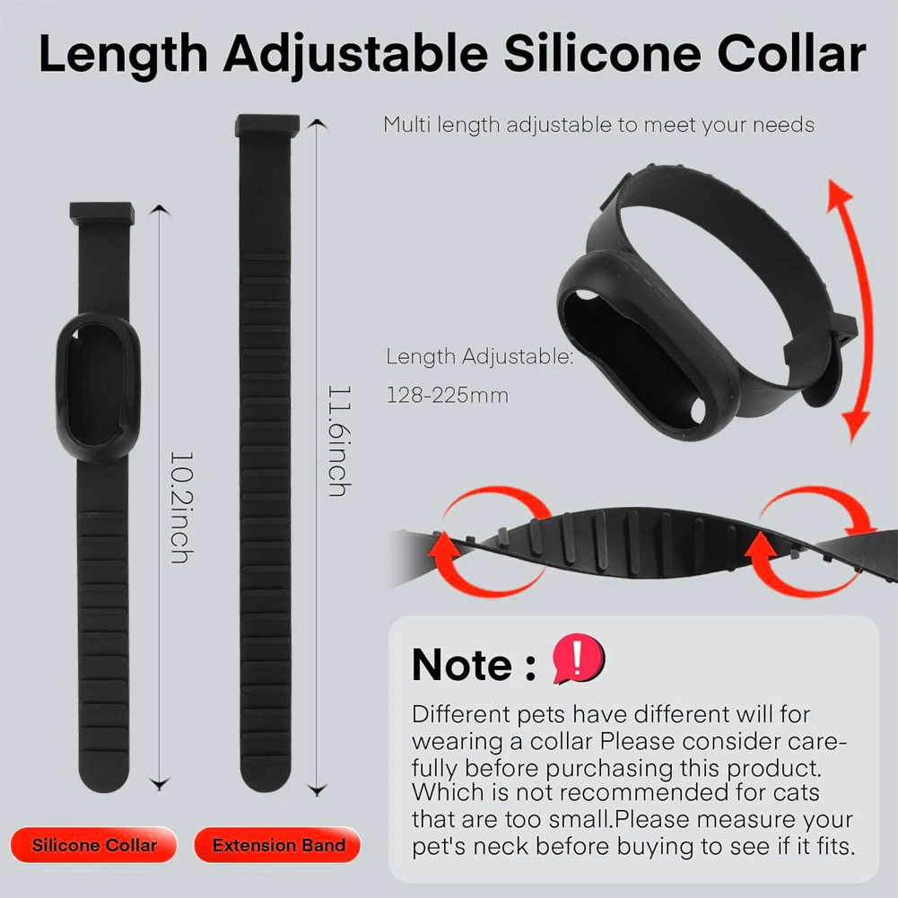 HD 1080P Dog Tracker Collar No WiFi Needed Dog Cat Pet Camera Collar Nanny Camera Video Records with 32G Card for Indoor/Outdoor