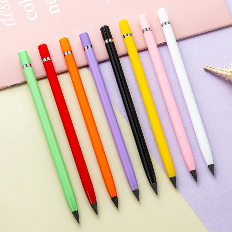 

Eternal Continuous Ink Metal Pencil Exquisite Pencil Business Offices Accessories Birthday Party Gift Students Exam Stationery