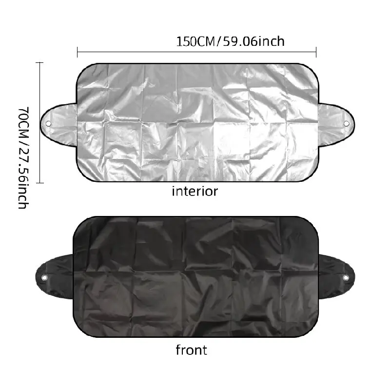 Car Sunshade Windshield Sunshade Windshield Sun Shade Car Cover Car Snow Shield Outdoor Car Windshield Sun Shade Cover UV-Reflective Sun Protection Waterproof Snow Cover Universal for Summer/Winter