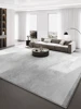 Minimalist Light Grey Carpet Luxurious Home Decoration Rug Large Size Living Room Carpet Comfortable Soft Waterproof Bedroom Rug 1