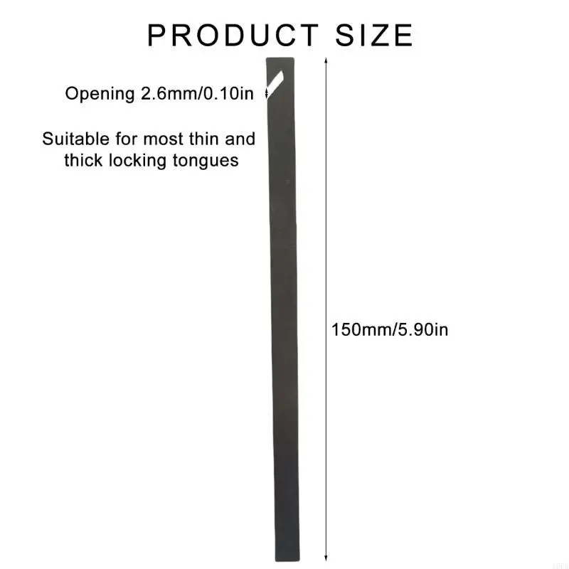 Adjustable Door Strikes Plate Tool Security Door Gaps Fix with Bending Wrench Gaps Eliminates Tool for Homes & Office
