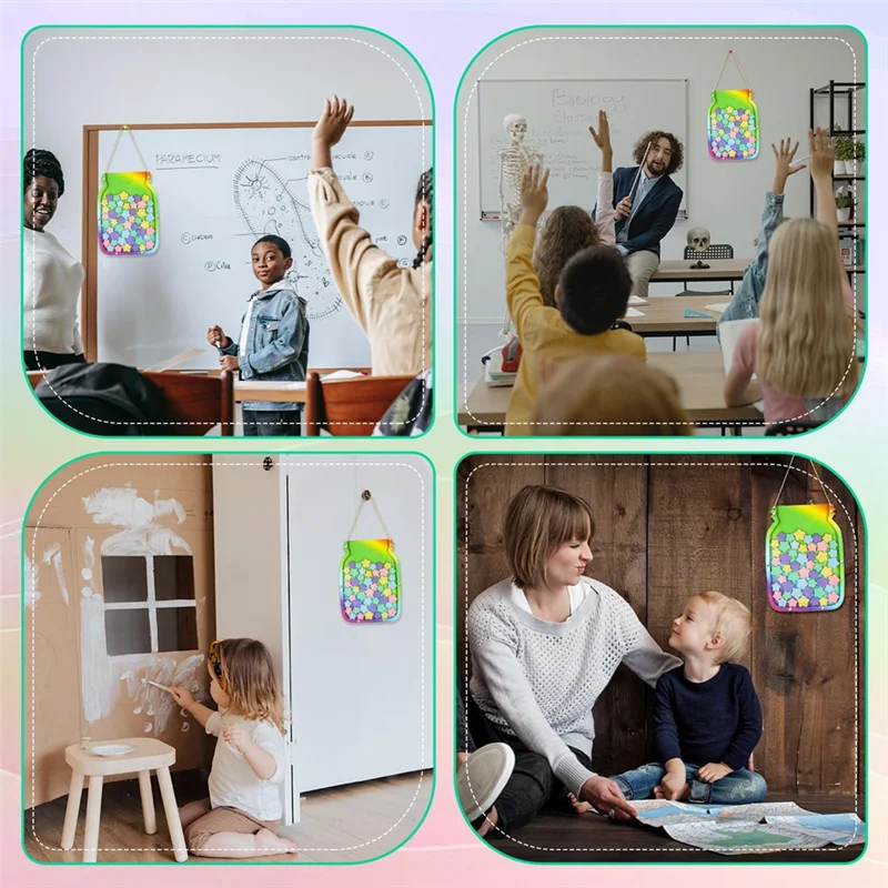 Classroom Reward Jars For Kids Toddlers Star Jar Reward System Classroom Jar System Positive Behavior A Durable
