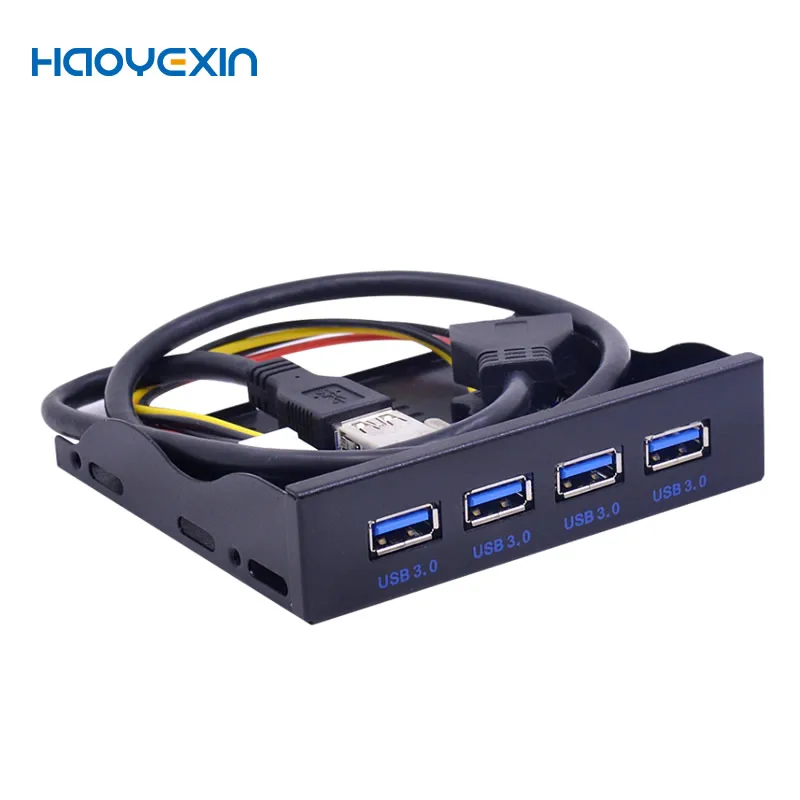 

9 + 1 20Pin 4 порта USB 3,0 Передняя панель комбинированный кронштейн USB3.0 концентратор адаптер для настольного ПК 3,5 "FDD флоппи дисковод отсек с 15pin