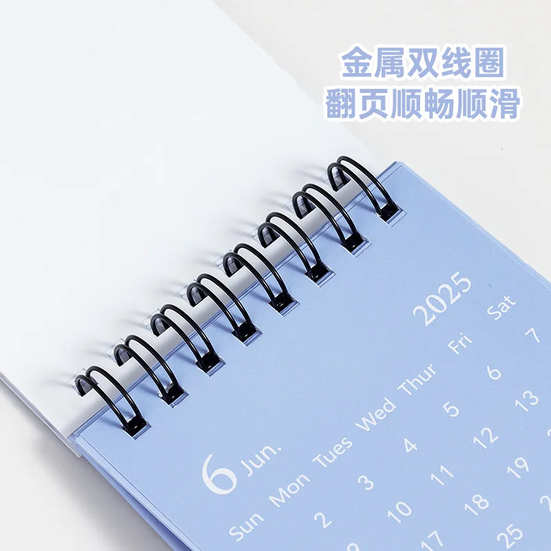 English mini desk calendar Desktop display portable calendar Desktop decoration handmade Diary Album 6 styles desk calendar