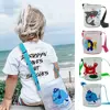 Gift Multicolor Beach Toy Mesh Bag Cartoon Pattern Shark Whale Crab Bucket Net Bag Vacation Travel Shell Storage Bag Girls 4