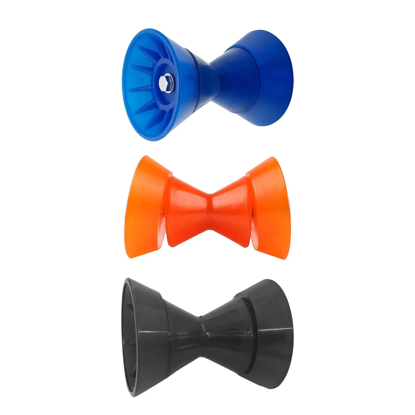 3 inch Polyurethane Bow Roller Trailer Parts for Boat Trailer Bracket Easy to Mount Easy to Use Supplies Durable Boat Trailer Parts