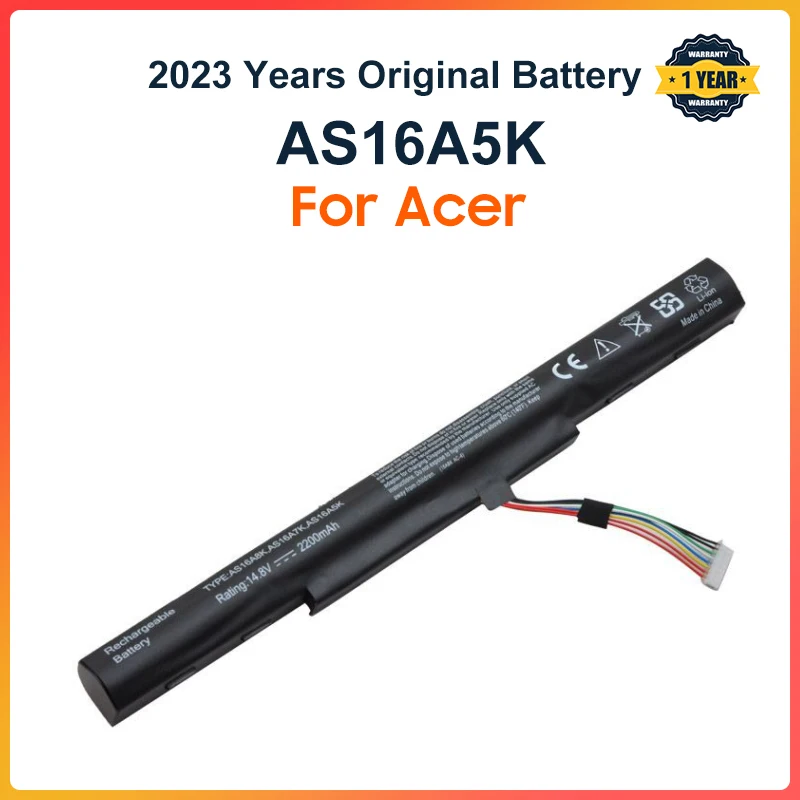 Infoelettronica Batteria 2600mAh Compatibile Acer AS16A5K AS16A7K AS16A8K - Ricambio Per Laptop, Alta Qualità