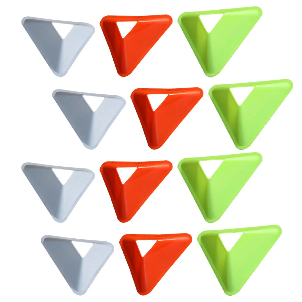 

20 Pcs Logo Plate Football Training Disc Child Mini Soccer Balls Marker Sign Tool