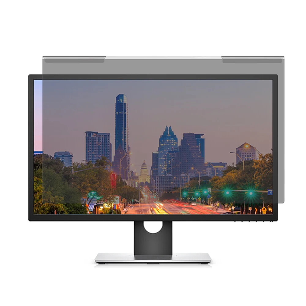 Widescreen Monitor Hanging Privacy Screen Filter Anti UV Film High-transmittance Eye Protection Film for 23-24'' Desktop Monitor