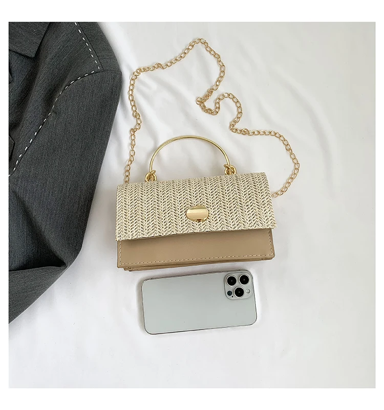Fashion Pu Hasp Ladies Top-Handle Bags Braid Design 2024 New Brand Shoulder Bags for Women Free Shipping Bolsas Femininas