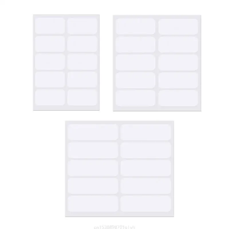 Pack of 50 Handwritten No Iron Clothing Label Washable Clothing Label Stickers 85AC