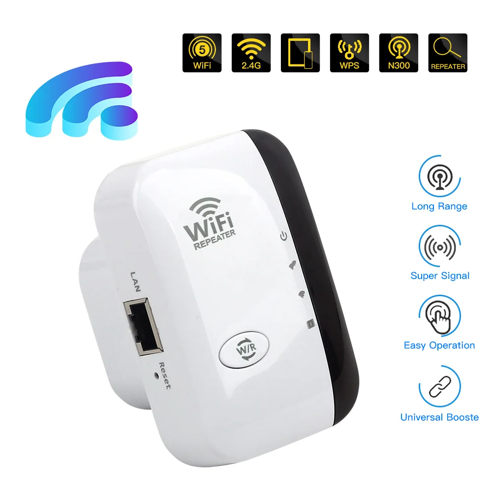 Seizoen pastel van mening zijn 300Mbps Wifi Repeater Wifi Versterker Wifi Booster Wi fi Signaal 802.11N  Lange Afstand Draadloze Wifi Repeater Access Point| | - AliExpress