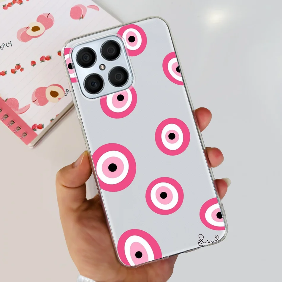 Floral Butterfly Pattern Soft Silicone TPU Back Cover Case