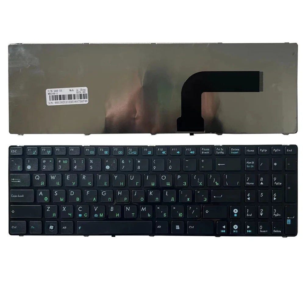 Русская клавиатура для ноутбука Asus K73SV K52N A73 A73B A73E A73S A73T K72D K72DR K72DY K72J RU раскладка