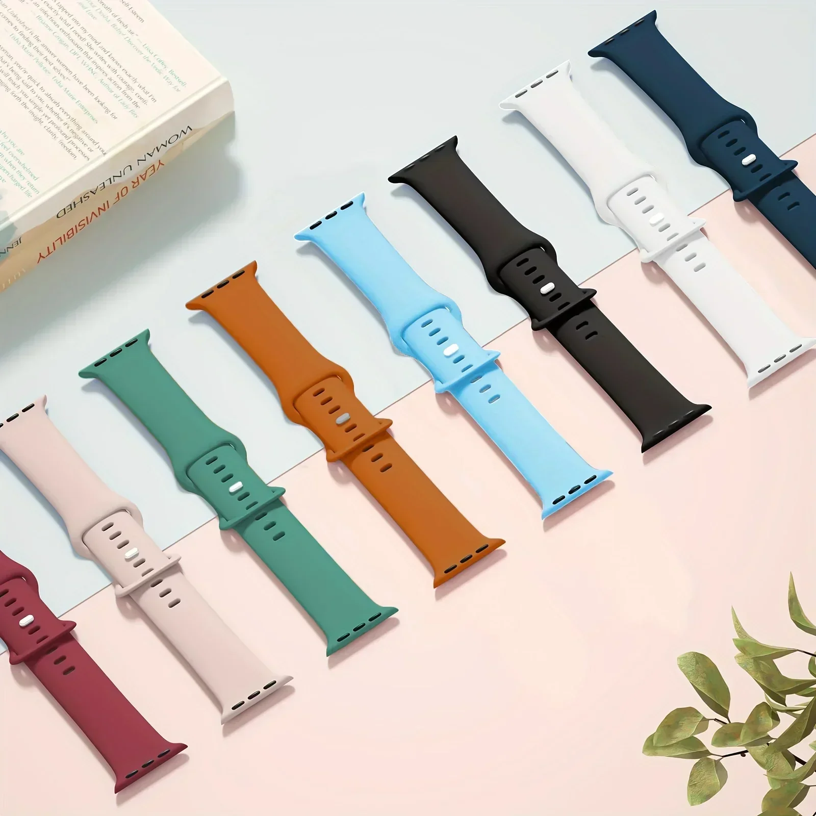 Premium Silicone Watch Band - Versatile Adjustable Strap Bracelet