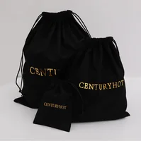 personalized color logo drawstring bag custom bagging bag jewelry pouch necklace bag suede bag skin care product pouch