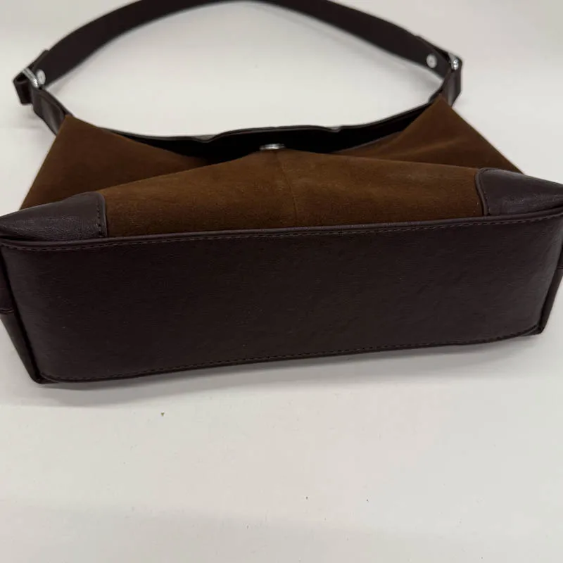 Borsa a Tracolla Casual da Donna con Molteplici Cerniere, Borsa a Tracolla Decorativa, Borsa a Mano Sottobraccio di Grande Capacità alla Moda per Uso Quotidiano - immagine 2
