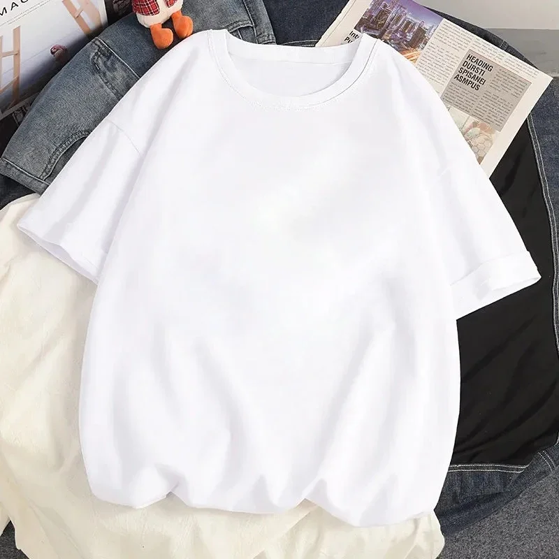 Summer Short Sleeved Port Style Loose T-Shirt 5 Sf72fafd48684439e9ef829b3b72d458aZ