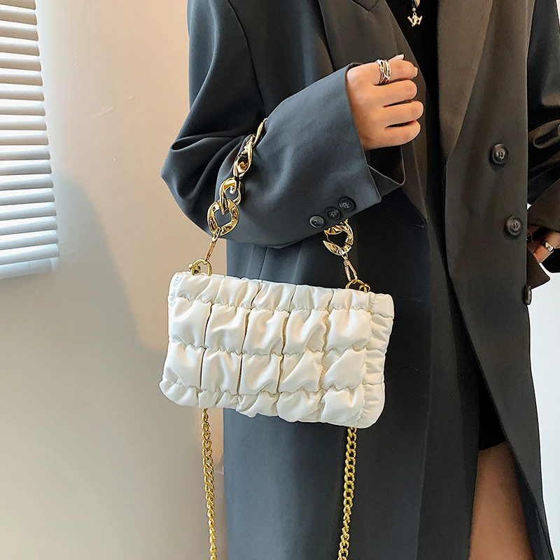 Think Royln Bar Bag Pearl Black Convertible Crossbody