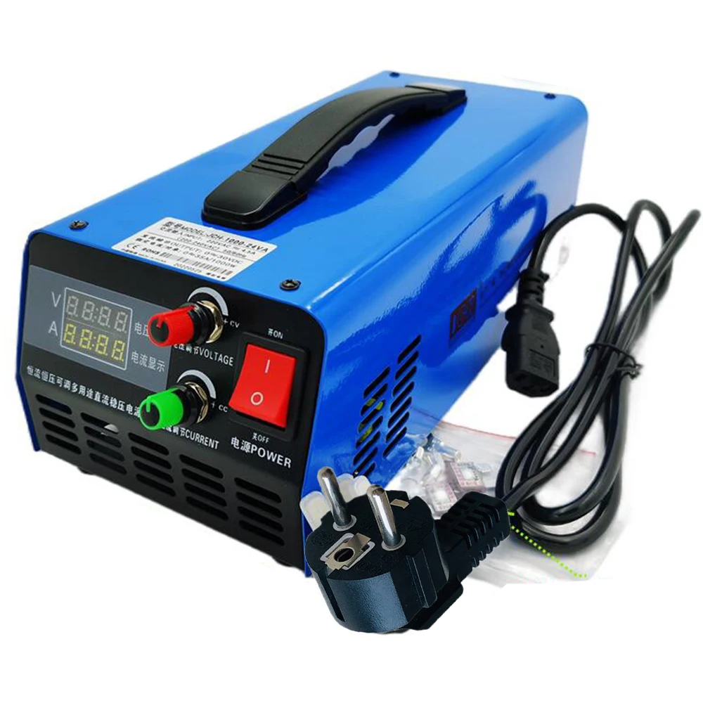1000W Adjustable Voltage Current Lithium Lead-acid Battery Charger 0-15V 0-55V 0-120V 0-300V 0-70A 0-21A 0-9A 0-3.3A