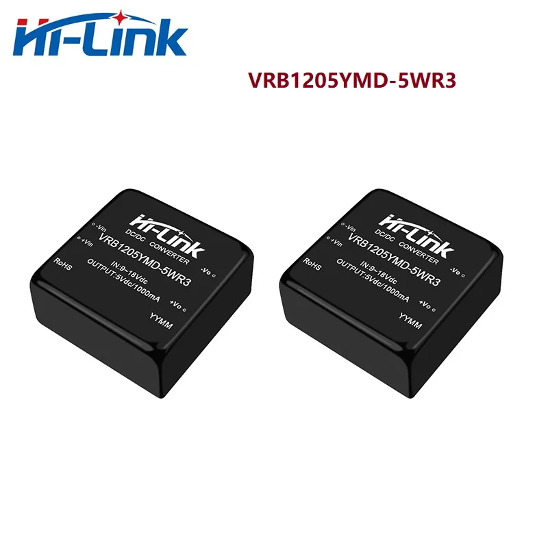 하이 링크 스마트 전자 제품, 핫 세일, 12V  5V, 12V, 24V, 1000mA, 416mA, 208mA, VRB1205YMD-5WR3 VRB1224YMD-5WR3, 20 개, 무료 배송