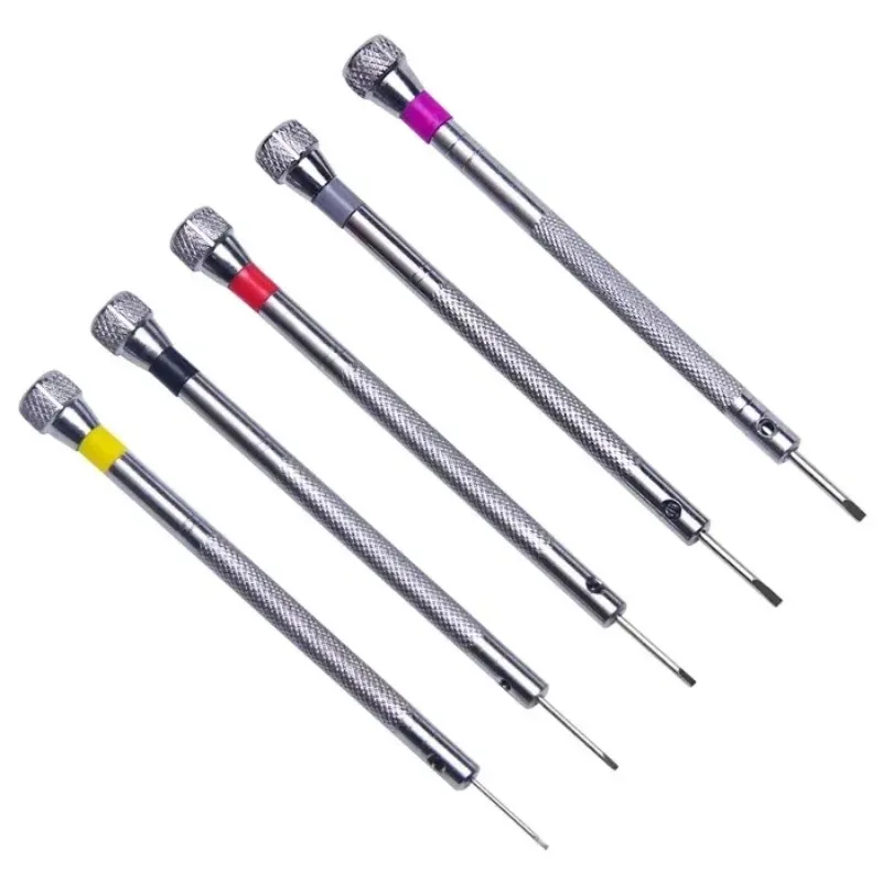 0.8-1.6mm Steel Screwdriver Watch Repairing Tool Portable Band Removal Mini Link Pins Included Watchmaker Equipment 2030