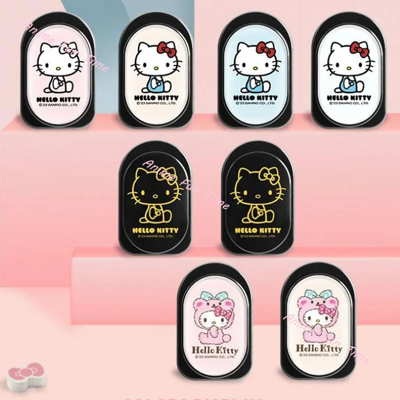 

4Pcs/set Hello Kitty Mini Car Hooks Kawaii Sanrio Kt Cat Paste Small Hook Organizer Hanger Car Interior for Sunglasses Holder