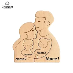 Personalized Wooden Home Puzzle Decor - Heartfelt Gifts (4)