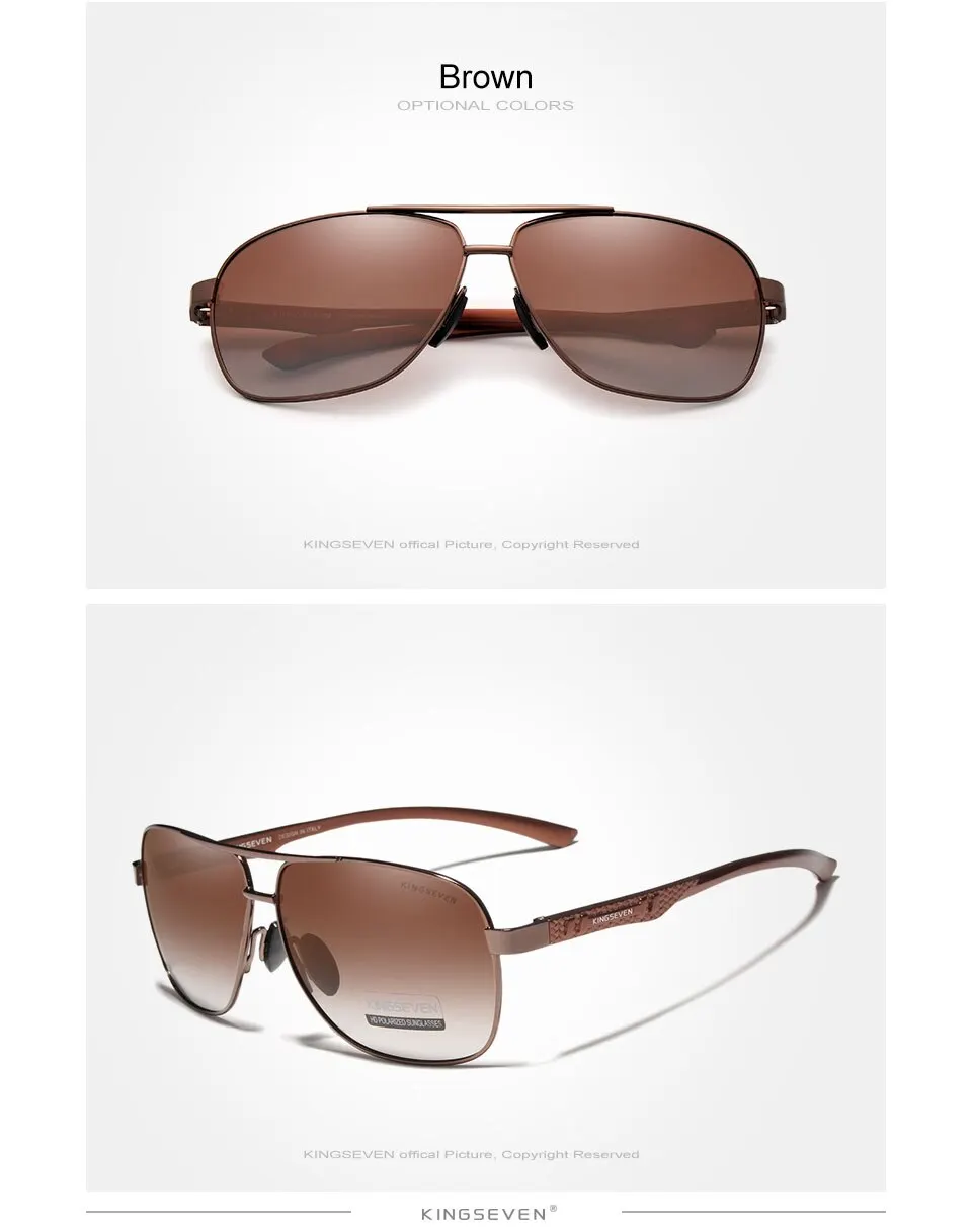 2023 polarisierte Männer Aluminium Sonnenbrille uv400 Spiegel männliche Frauen für Männer Mode Brillen fahren Sonnenbrille – Detail 8