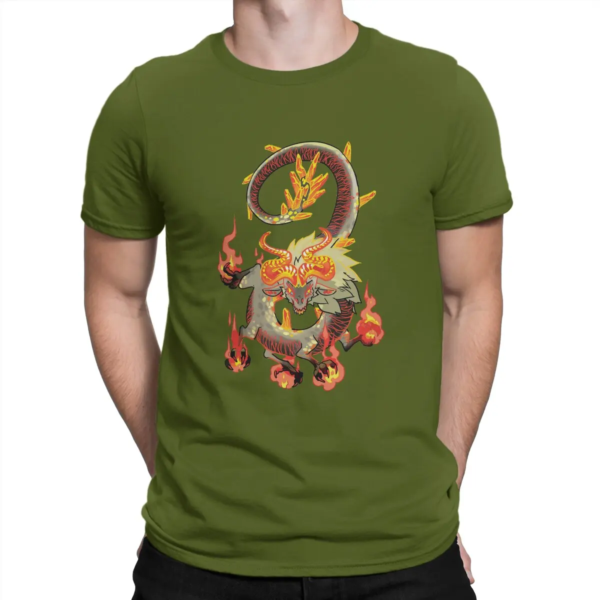 thumbnail image 1 of Camiseta de algodón de manga corta con cuello redondo y diseño de Zelda para hombre de la antigua Dinastía Z, ideal como regalo de humor., 1 of 7
