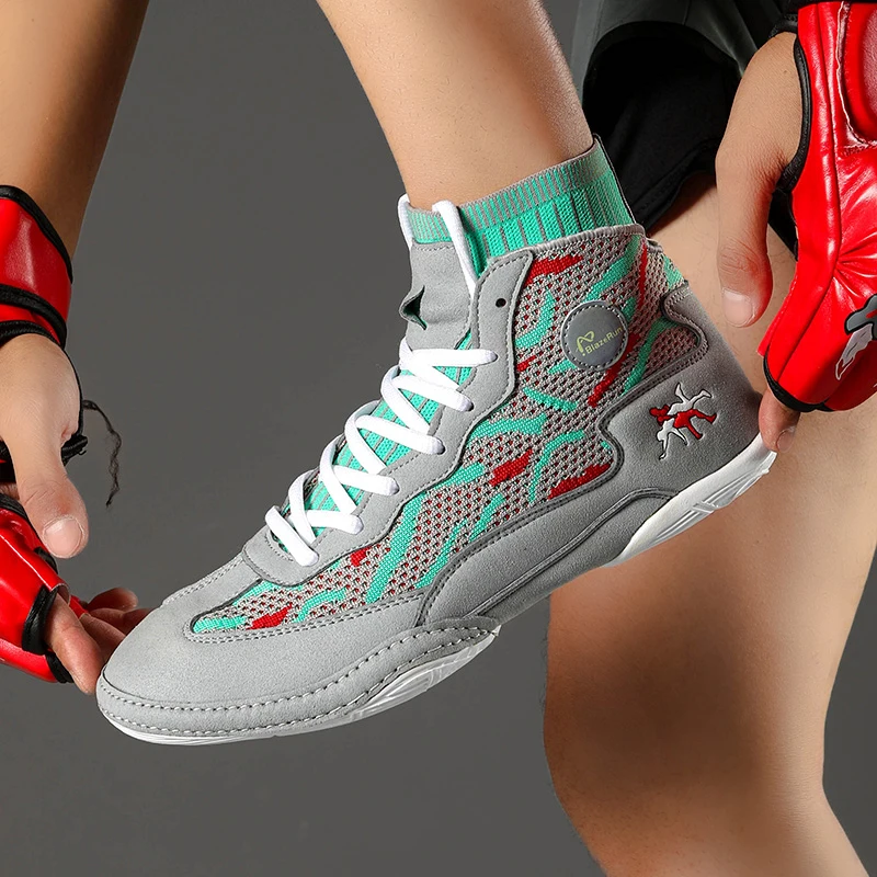Wrestling Shoes &ndash; High Traction Wrestling Shoes for Men, Women, Youth & Kids-Durable for Wrestling, Boxing, Weightliftin