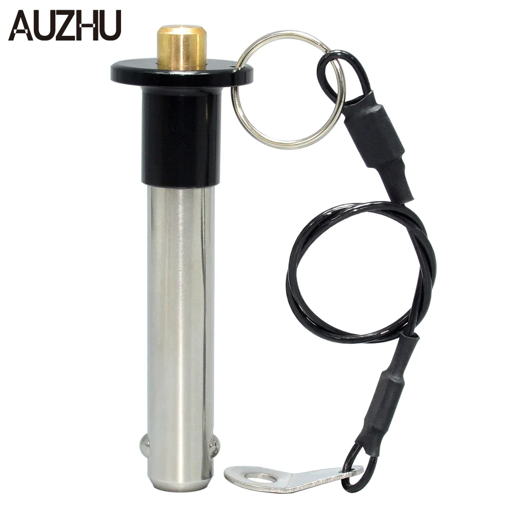 AUZHU PLA - Marine Grade Stainless Steel Quick release pins Dowels Indexing Ball locking Safety pin Spring | Обустройство дома