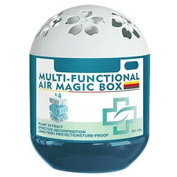 Air - Magic Box: Advanced Indoor Air Purifier & Dust Remover with Strong Suction (Blue)