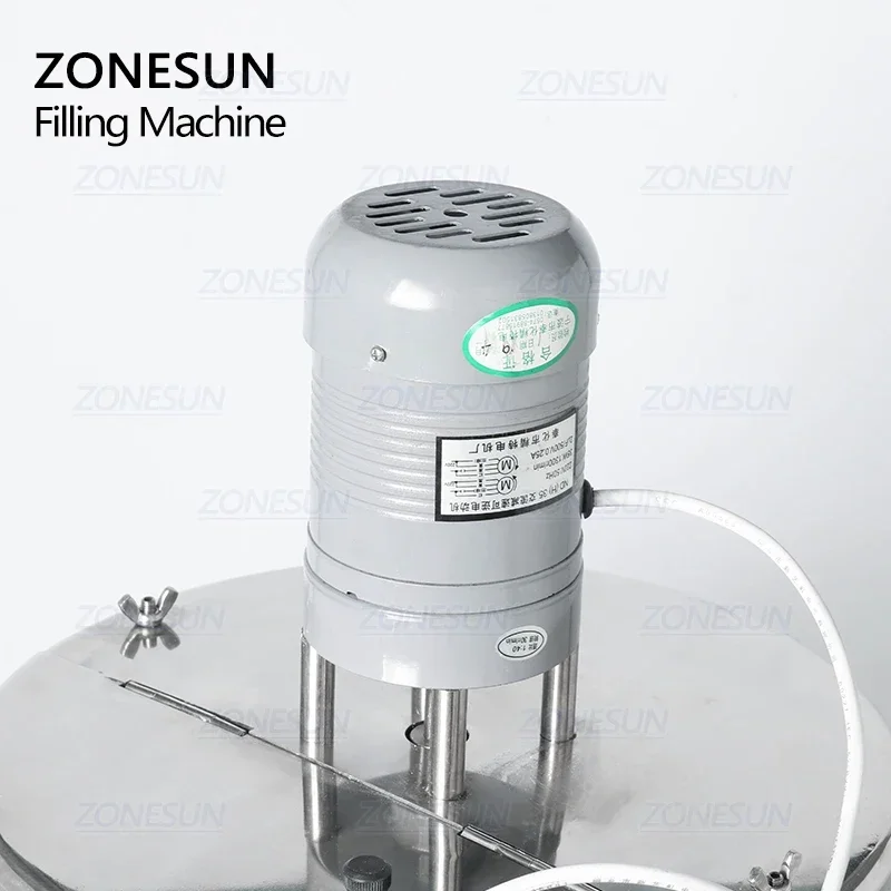 ZONESUN Heating stirring filling machine 15L lipstick filling machine hand soap filling machine lipstick quantitative ZS-GTL15L