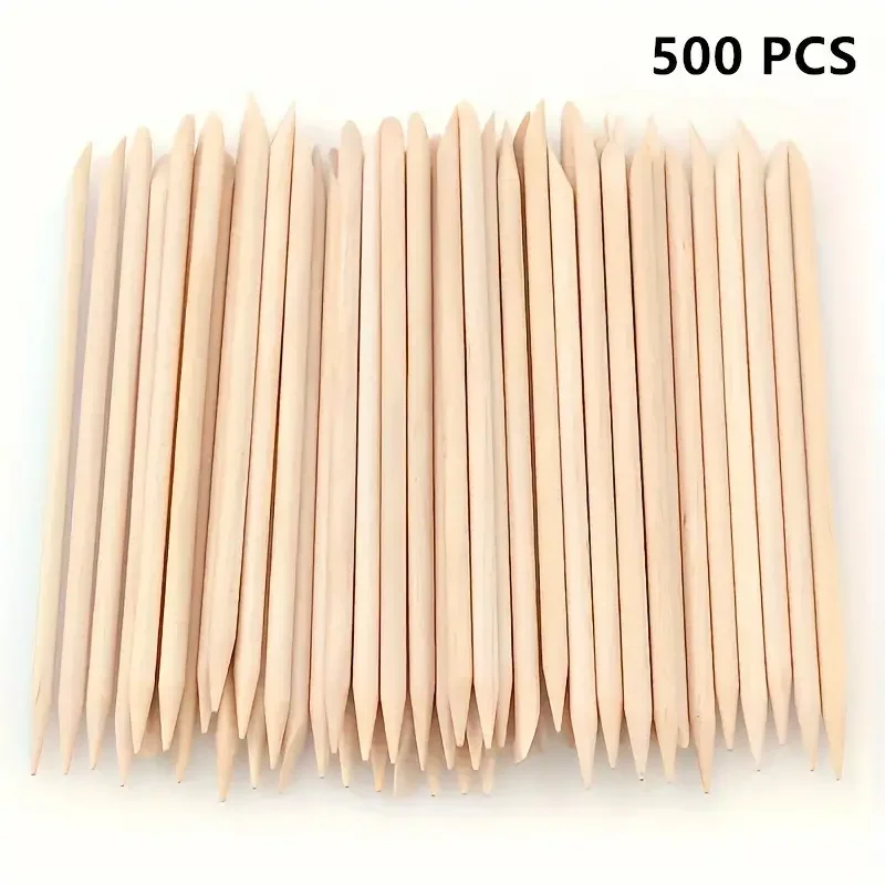 Nail care kit manicure tools orange stick for nail art and cuticle care 200/300/500 pieces