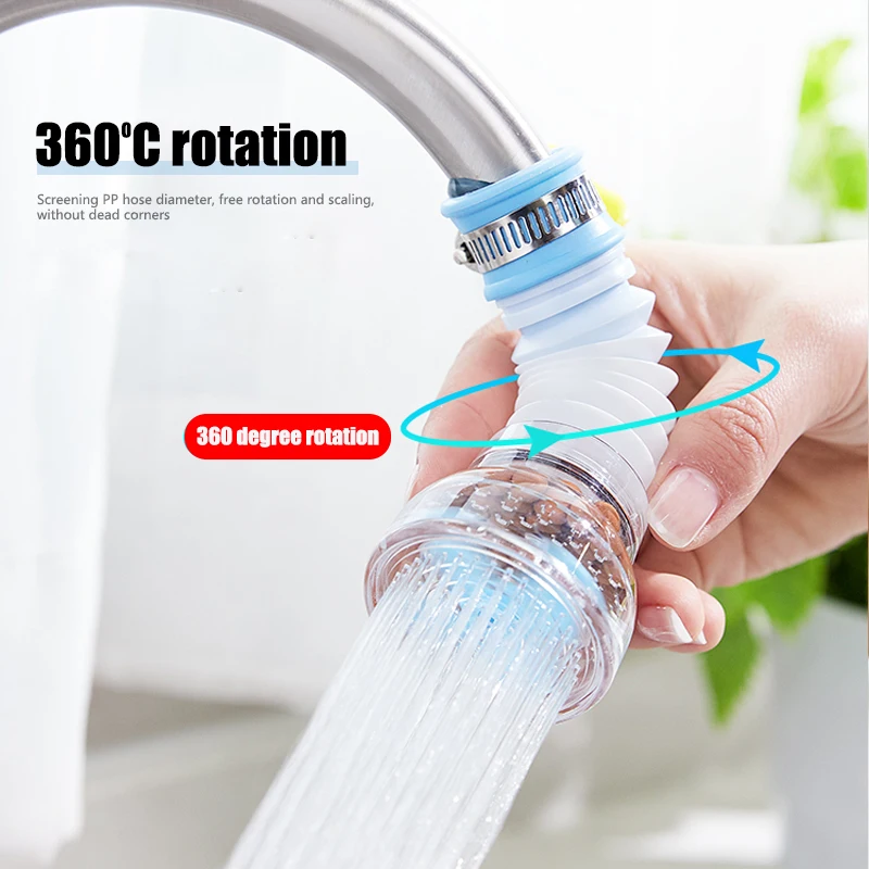 Universal 360 Rotation Faucet Bubbler Swivel Water Saving Economizer Head Shower Kitchen Faucet Nozzle Adapter Sink Accessories faucet adapter