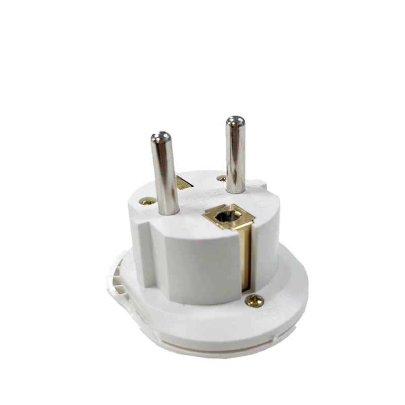Power Adapter EU Plug Adapter 16A 250V Travel Adapter Converter 2 Round Socket Universal AU US UK CN To EU KR Wall Socket Outlet