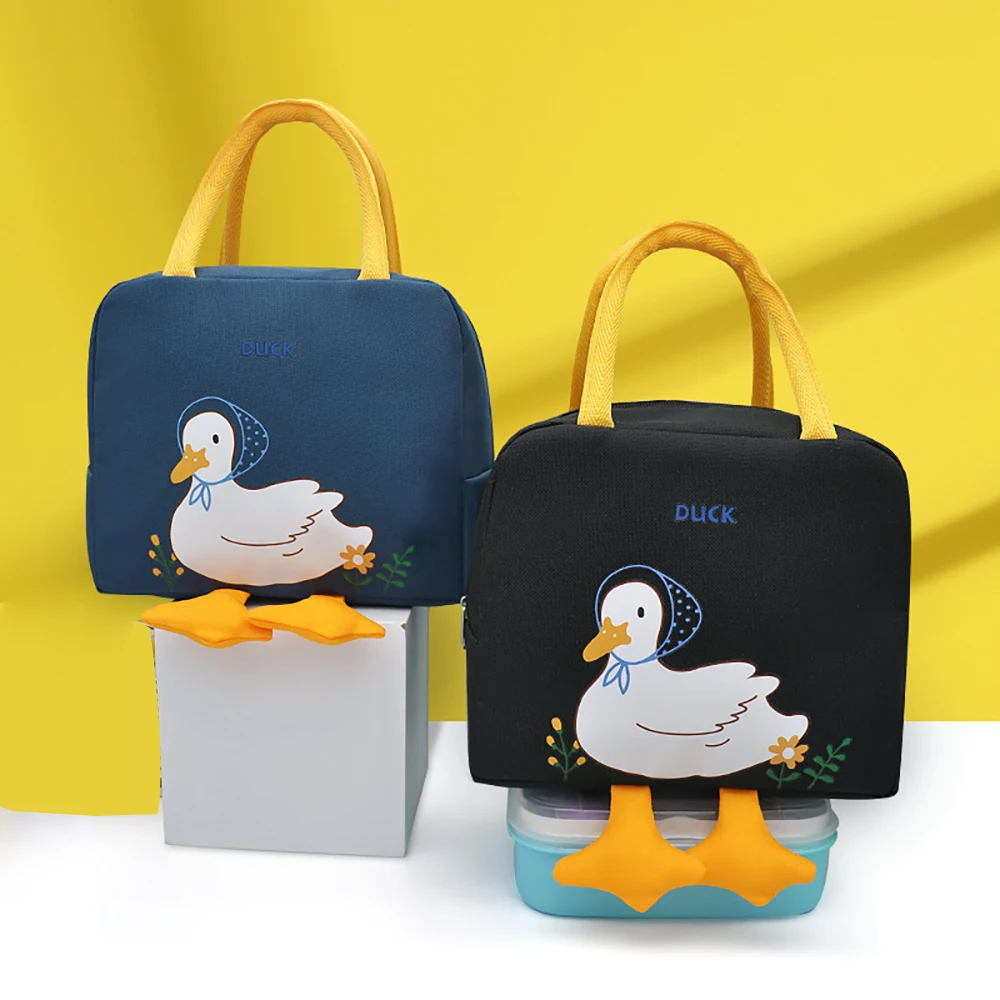 

Insulated Box Child Lunch Bag Travel Portable Camping Picnic Bag Cold Food Cooler Thermal Handbag for Student Children