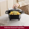 AORAN Electric Frying Pan, Electric Hot Pot, Electric Cooking Pot, Multifunctional Non Stick Integrated Pot 3