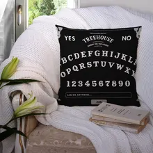 

Custom Ouija Square Pillowcase Polyester Linen Velvet Printed Zip Decor Pillow Case Car 22119-01