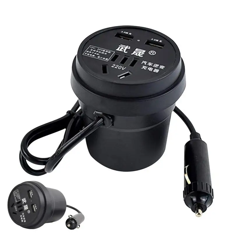 

Car Power Inverter Inverter Outlet Plug USB Fast Charging Charger Car Inverter Power Adapter Charger Splitter Car Accessories