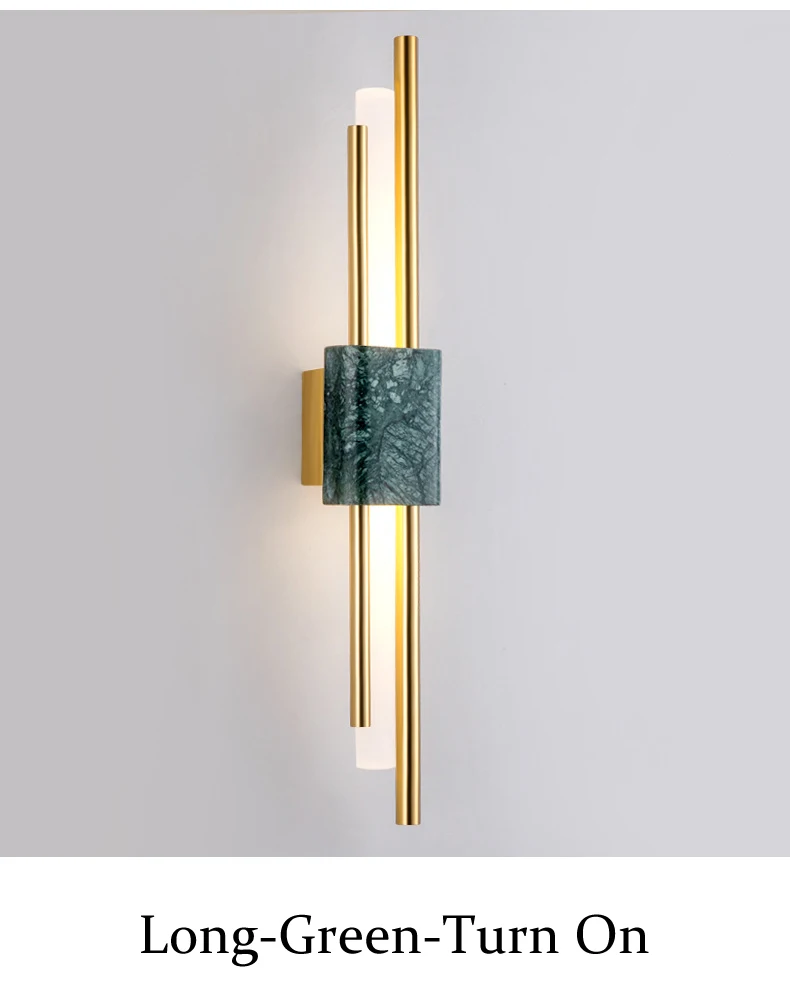 Decorative Green Marble Lamp