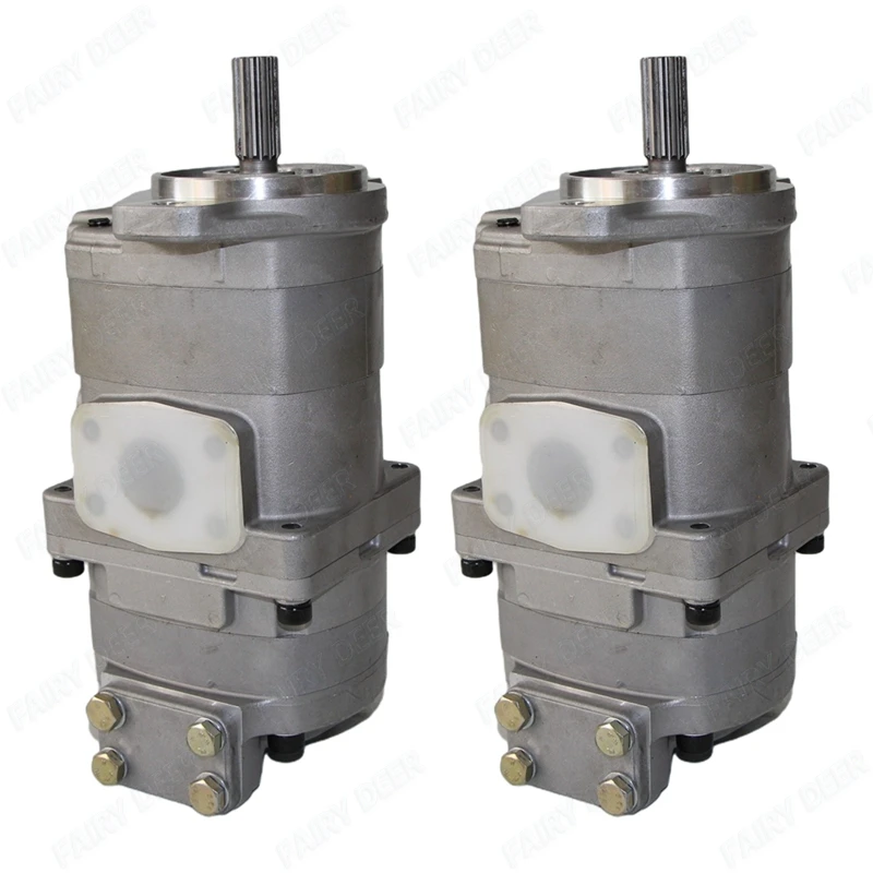 

Dump trucks parts HD325-5 series double 705-52-30051 gear pump