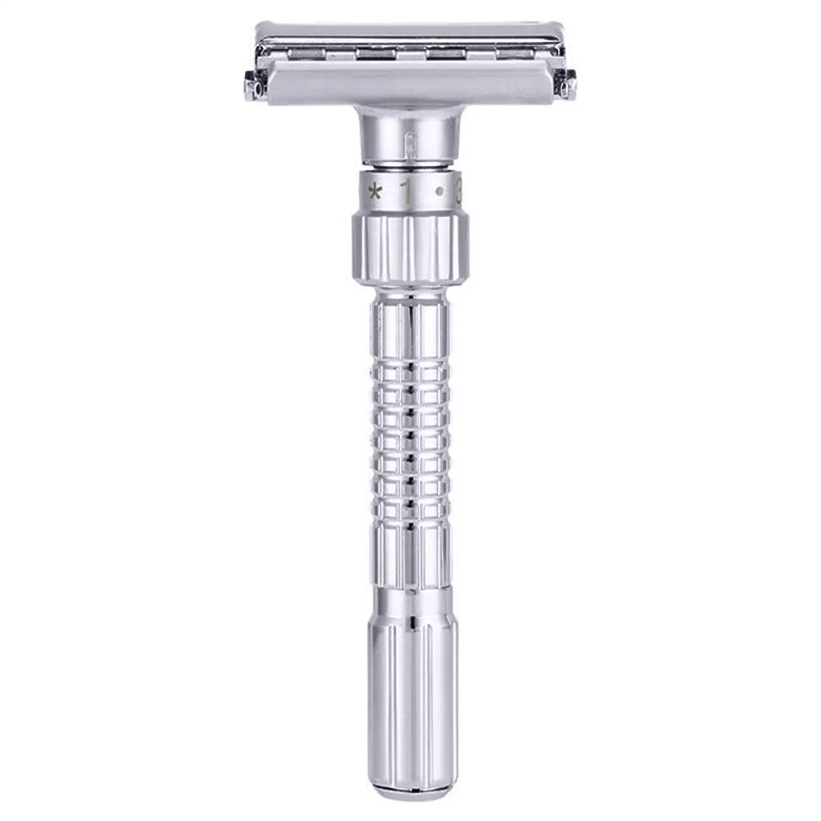 Manual Double Edge Safety Razor with Blades & Case Eco Friendly Plated