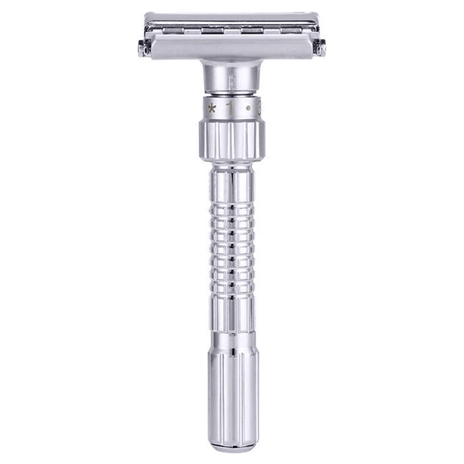 Manual Double Edge Safety Razor with Blades & Case Eco Friendly Plated