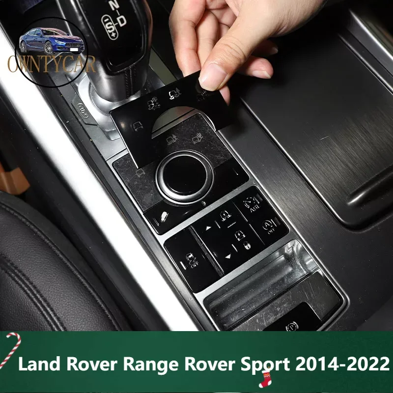 

Автомобильная наклейка на пуговицы из алюминиевого сплава, декоративные аксессуары для Land Rover Range Rover Sport 2014-2022