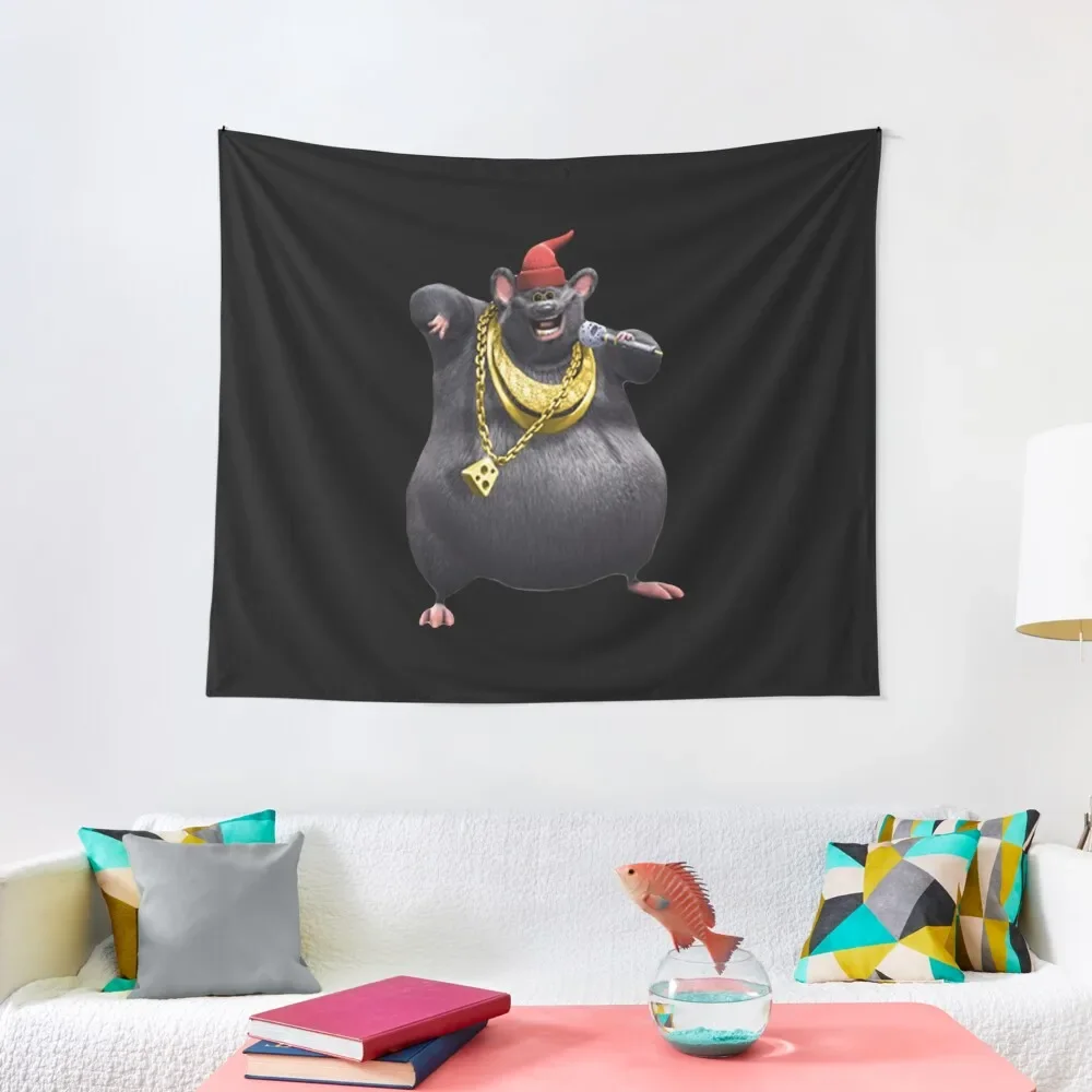 

Biggie Cheese Rat Tapestry Wallpaper Bedroom Wall Decoration Decor Home Tapestry