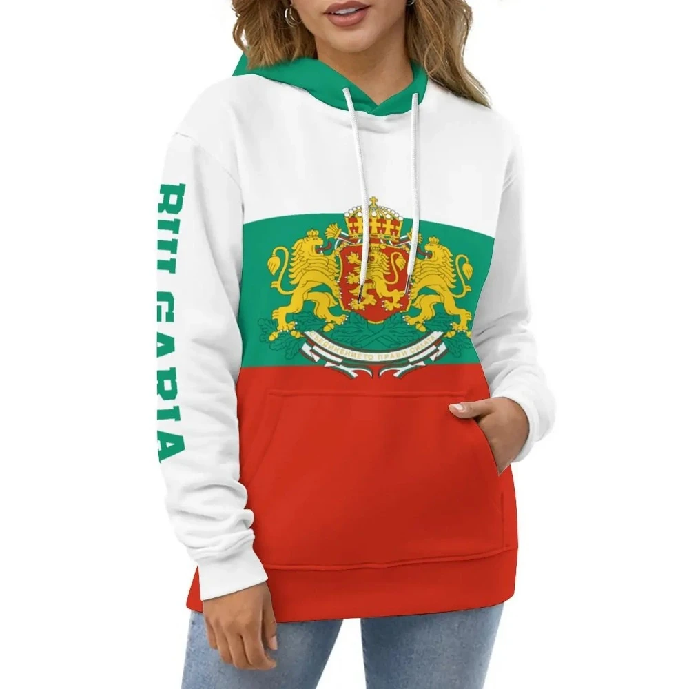 Рисунок 4 - Толстовка унисекс с 3D рисунком флага Болгарии